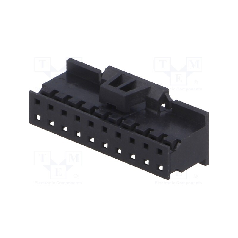 1 pcs x Amphenol Communications Solutions - 10073599-020LF - Plug, wire-board, female, Minitek, 2mm, PIN: 20, w/o contacts, FCI