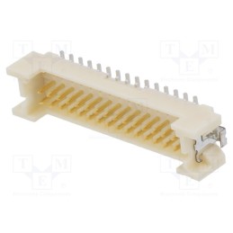1 pcs x HIROSE - DF13E-30DP-1.25V(65) - Socket, wire-board, male, DF13, 1.25mm, PIN: 30, SMT, on PCBs