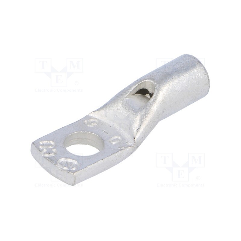 1 pcs x OUNEVA - VA01-0046 PK106 - Tip: ring tube, M6, 10mm2, crimped, for cable, tinned, L: 32mm