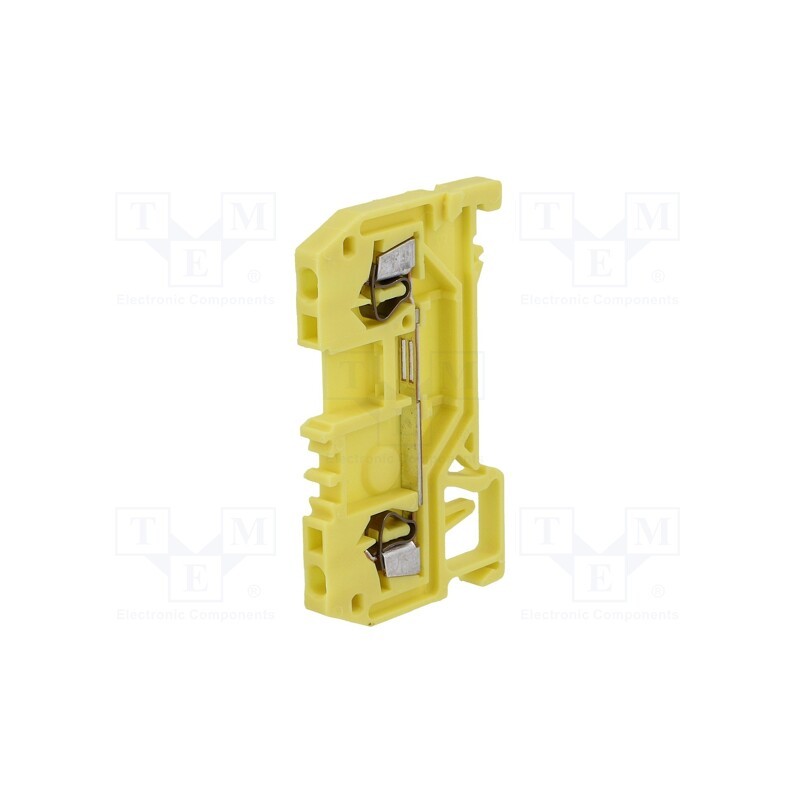 1 pcs x WAGO - 279-906 - Splice terminal: rail, 0.08÷1.5mm2, ways: 1, terminals: 2, yellow