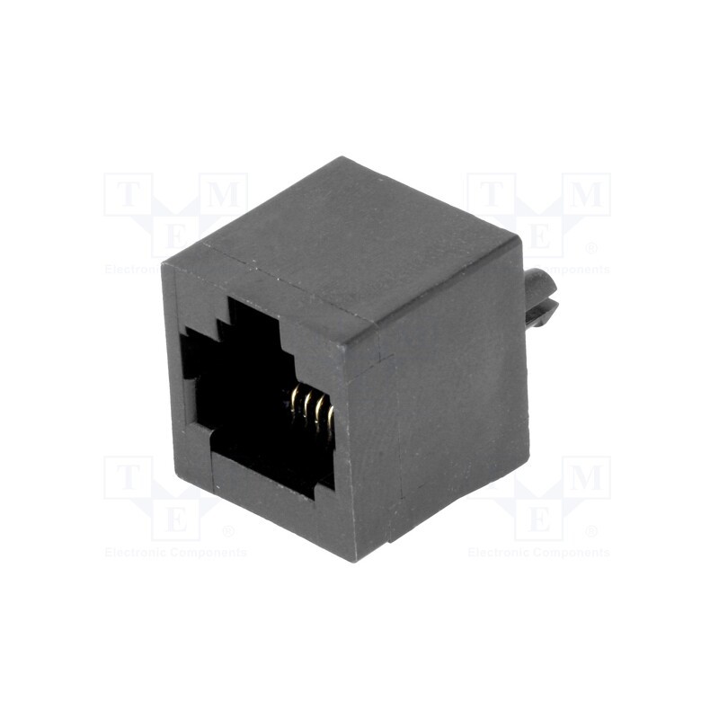 1 pcs x MH CONNECTORS - MHRJJ88NFV - Socket, RJ45, PIN: 8, Layout: 8p8c, THT, straight
