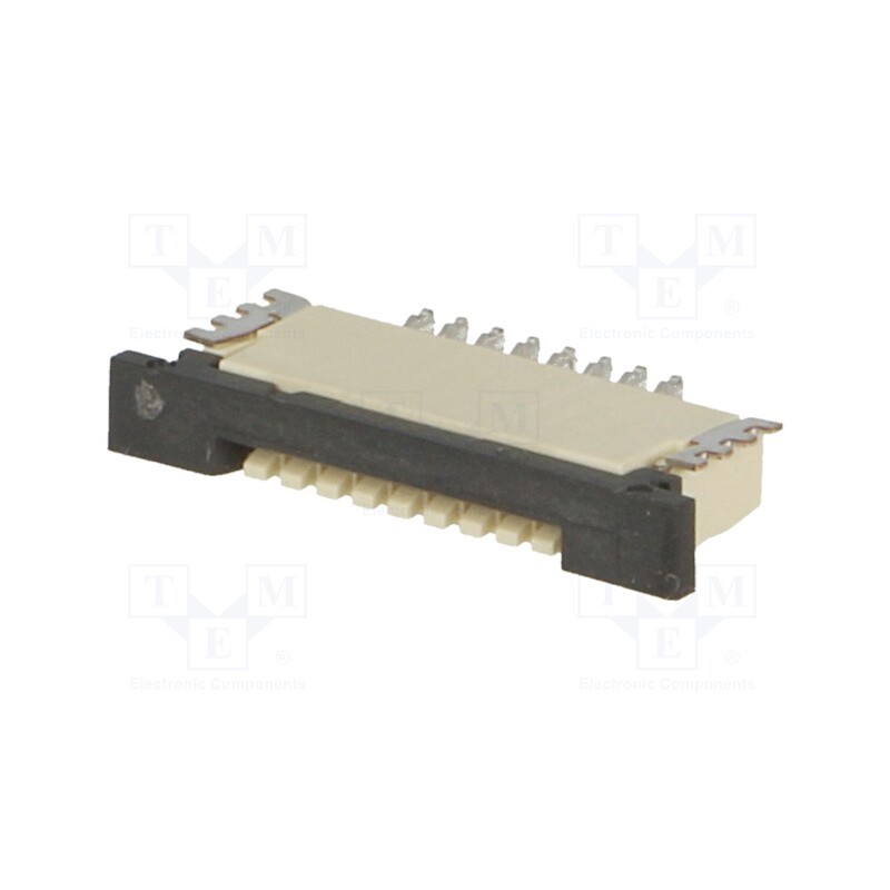 1 pcs x TE Connectivity - 84953-8 - Connector: FFC/FPC, horizontal, PIN: 8, top contacts,ZIF, SMT, 200V