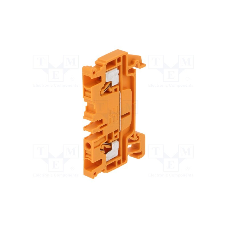 1 pcs x WEIDMu00dcLLER - 1521930000 A2C 2.5 OR - Splice terminal: rail, 2.5mm2, ways: 1, terminals: 2, orange, wemid