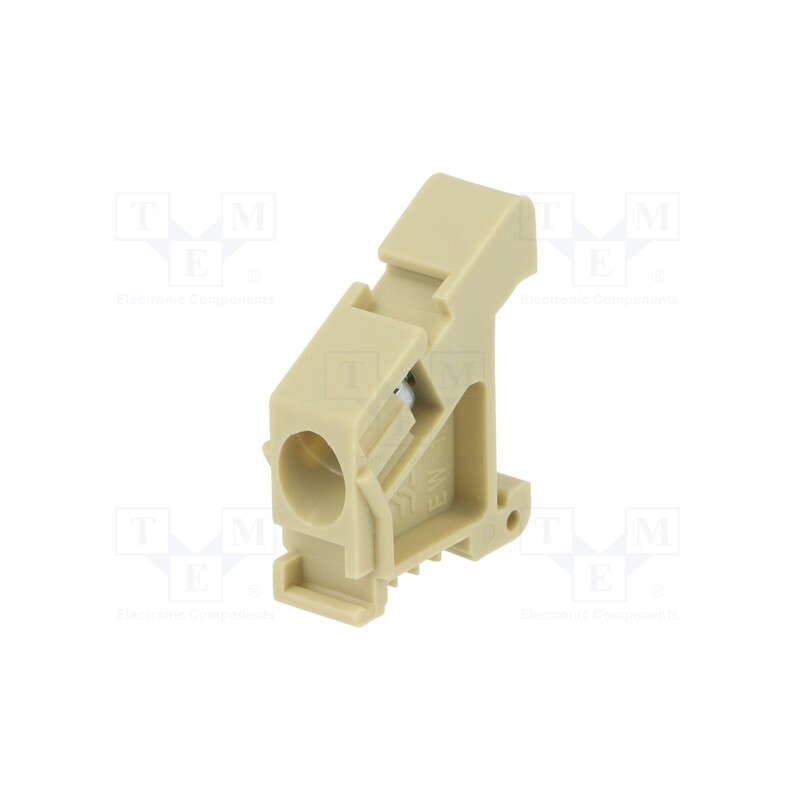 1 pcs x WEIDMu00dcLLER - 0382860000 EW 15 - Holder, beige, Width: 10mm, TS15
