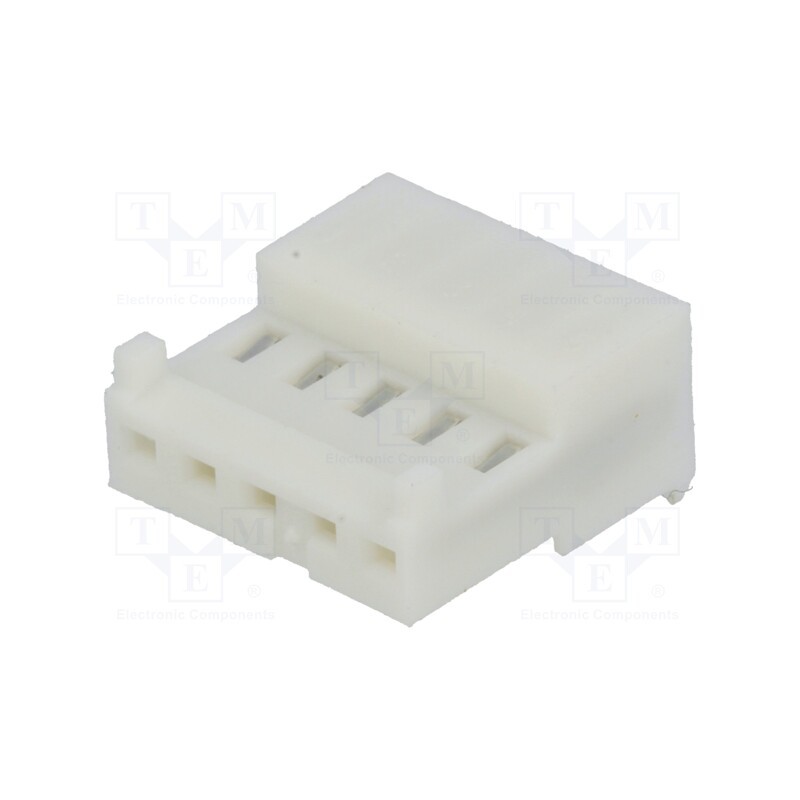1 pcs x TE Connectivity - 3-643814-5 - Plug, wire-board, female, PIN: 5, polarized, 2.54mm, IDC, for cable