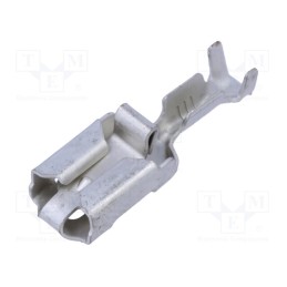 1 pcs x TE Connectivity - 160773-4 - Terminal: flat, 6.3mm, 0.8mm, female, 0.5÷1.5mm2, crimped, straight