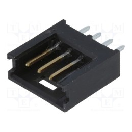 1 pcs x TE Connectivity - 280371-2 - Socket, wire-board, male, AMPMODU MOD II, 2.54mm, PIN: 4, THT
