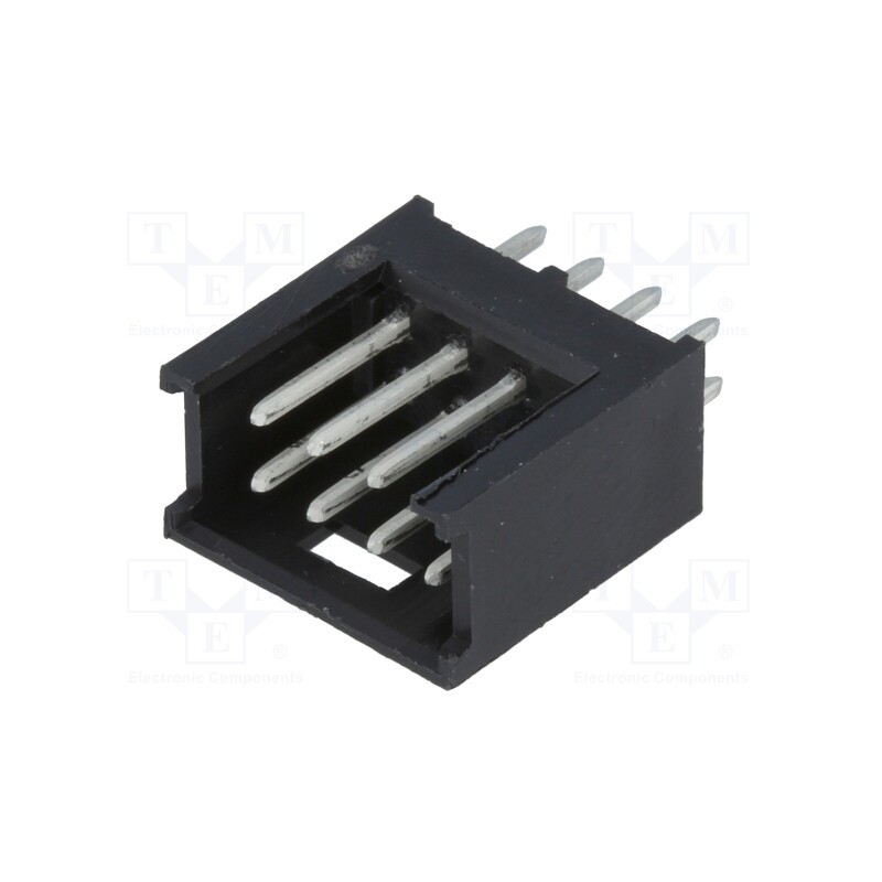 1 pcs x TE Connectivity - 280384-1 - Socket, wire-board, male, AMPMODU MOD II, 2.54mm, PIN: 8, THT