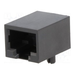 1 pcs x BEL FUSE - SS-6488-NF - Socket, RJ45, PIN: 8, Layout: 8p8c, on PCBs, THT, angled 90°