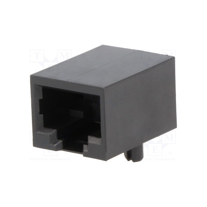 1 pcs x BEL FUSE - SS-6488-NF - Socket, RJ45, PIN: 8, Layout: 8p8c, on PCBs, THT, angled 90°