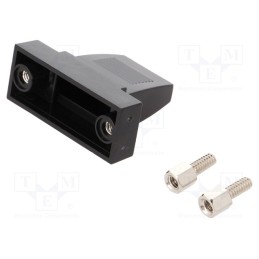 1 pcs x ENCITECH - 1520-0201-01 - Enclosure: for D-Sub connectors, straight, UNC 4-40