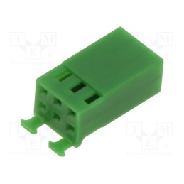 1 pcs x TE Connectivity - 925370-3 - MOD IV REC HSG, 2X3P