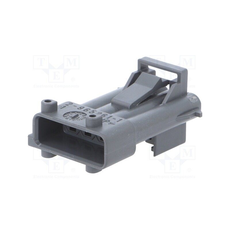 1 pcs x TE Connectivity - 2-965261-1 - Connector: automotive, JPT, male, plug, for cable, PIN: 4, grey
