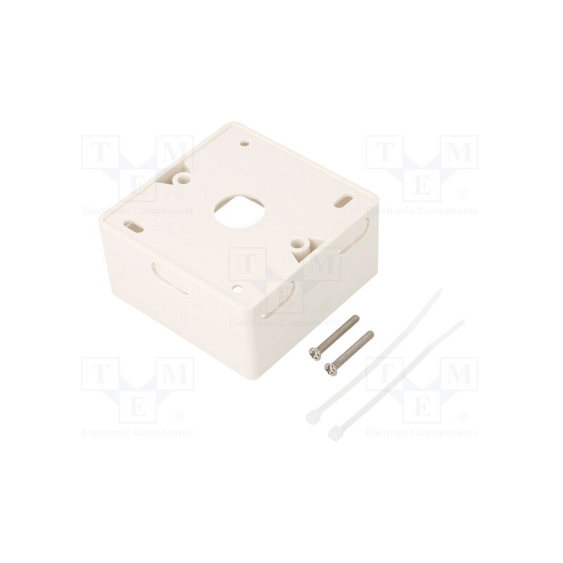 1 pcs x LOGILINK - NP0221 - Socket, case, white, surface-mounted