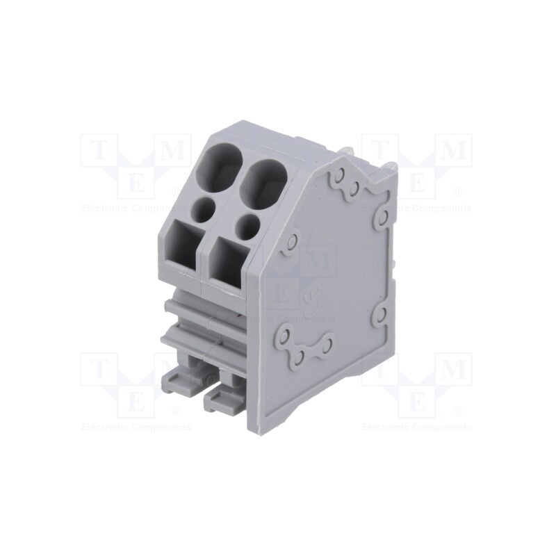 1 pcs x DEGSON ELECTRONICS - DG262-5.0-02P-11-00AH - PCB terminal block, angled, 5mm, ways: 2, on PCBs, 0.2÷4mm2, tinned