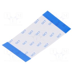 1 pcs x Global Connector Technology (GCT) - 05-50-A-0050-A-4-06-4-T - FFC cable, Cores: 50, Cable ph: 0.5mm, contacts on the sam