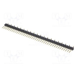 1 pcs x ADAM TECH - PH1-40-UA-SMT-B - Pin header, pin strips, male, PIN: 40, vertical, 2.54mm, SMT, 1x40