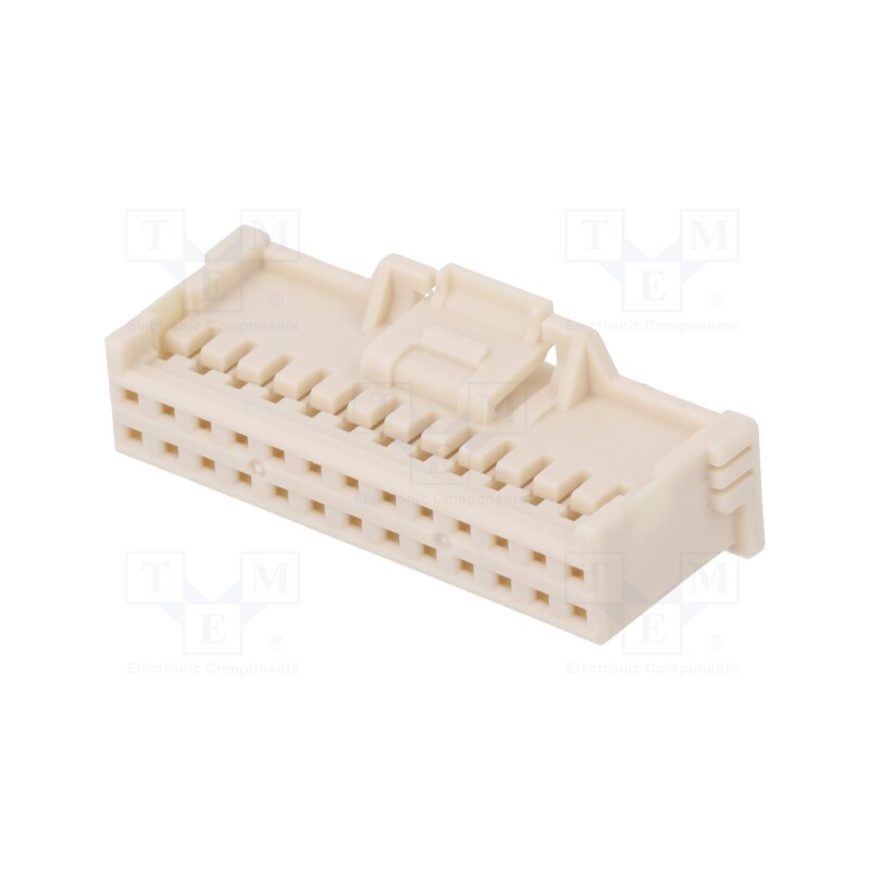 1 pcs x MOLEX - 5016462600 - 2.0 W/B Dual Grid Rcpt Hsg 26Ckt Beige