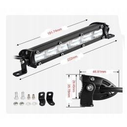 Panel strip halogen off road 12v 24v