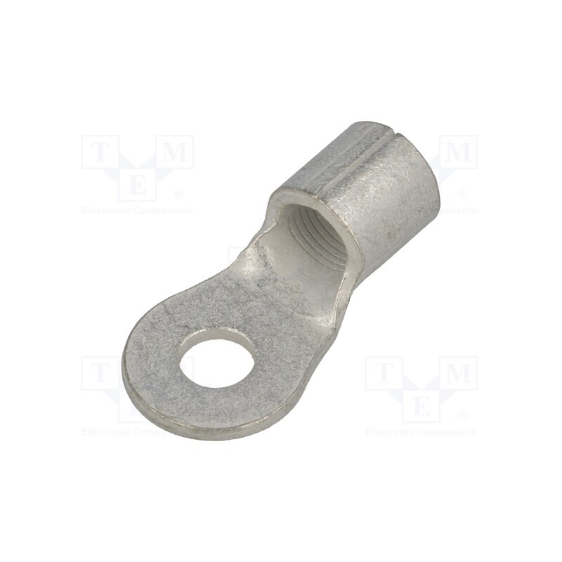 1 pcs x TE Connectivity - 33469 - Tip: ring, M6, 21mm2, crimped, for cable, non-insulated, tinned