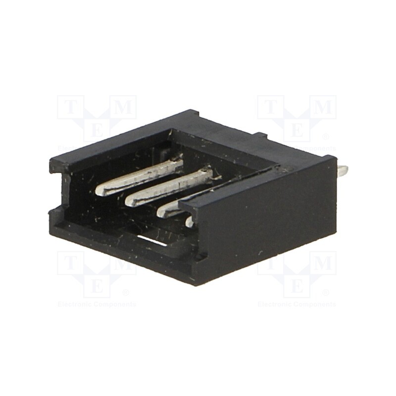 1 pcs x TE Connectivity - 280371-1 - Socket, wire-board, male, AMPMODU MOD II, 2.54mm, PIN: 4, THT