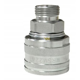 Euro push pull hydraulic quick connector m22x1 5