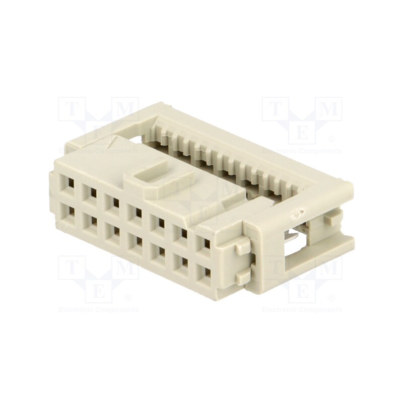 1 pcs x HARTING - 9185146803 - Plug, IDC, female, PIN: 14, for ribbon cable, 1.27mm, Layout: 2x7