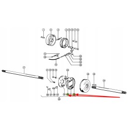 643208 0 brake shoe 250 x 60 mm