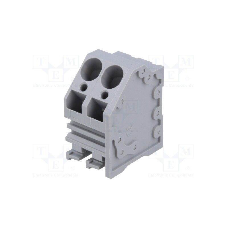 1 pcs x DEGSON ELECTRONICS - DG263-7.5-02P-11-00AH - PCB terminal block, angled, 7.5mm, ways: 2, on PCBs, 0.2÷6mm2, 30A