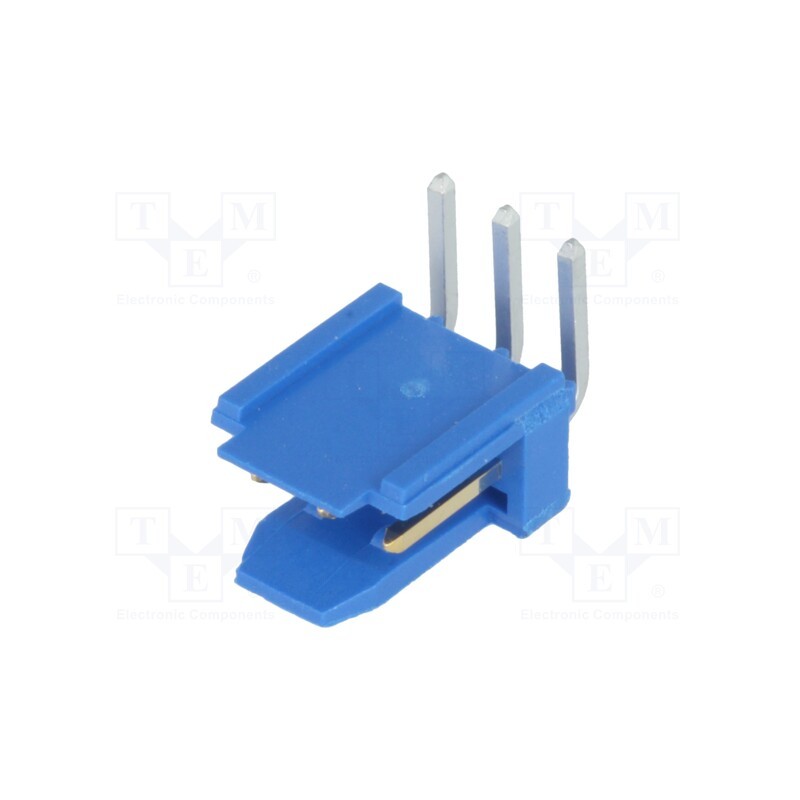 1 pcs x Amphenol Communications Solutions - 76382-303LF - Socket, wire-board, male, PIN: 3, 2.54mm, THT, Dubox®, 3A, Layout: 1x3