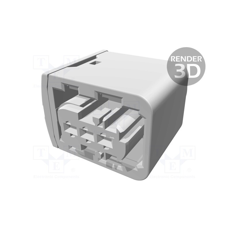 1 pcs x TE Connectivity - 1-1418448-1 - Connector: automotive, female, plug, for cable, PIN: 3, size A