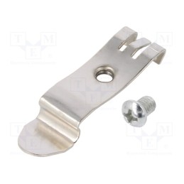 1 pcs x LOGILINK - MP0049 - Fixation snap lock, Width: 14mm, TS35