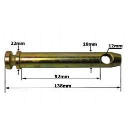 Security pin 3 4x138mm new holland ford