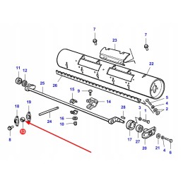 La323235450 drum finger ball