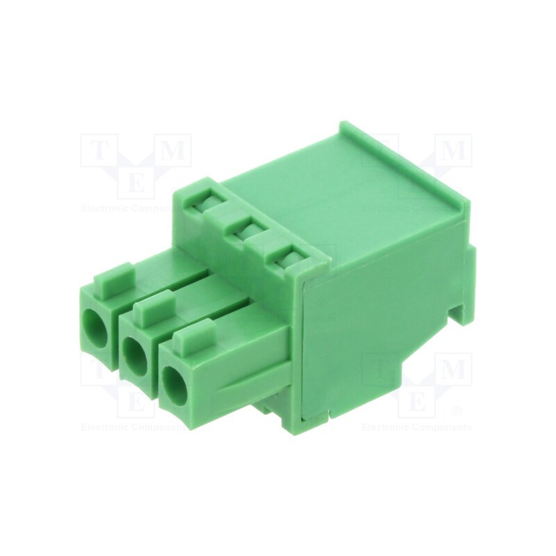 1 pcs x AMPHENOL ANYTEK - TS03115B0000G - Pluggable terminal block, 3.5mm, ways: 3, angled 90°, plug, female