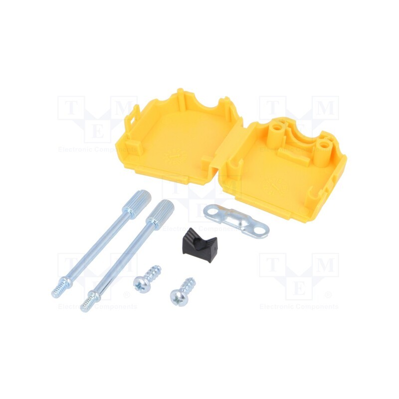 1 pcs x MH CONNECTORS - MHDPPK9-Y-K - Enclosure: for D-Sub connectors, D-Sub 9pin,D-Sub HD 15pin