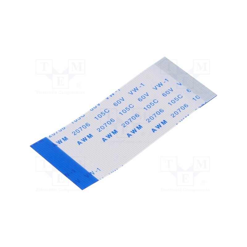 1 pcs x Global Connector Technology (GCT) - 05-40-D-0050-A-4-06-4-T - FFC cable, Cores: 40, Cable ph: 0.5mm, L: 50mm, 60V, Plati