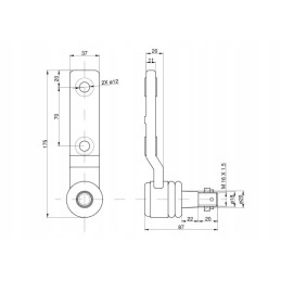 Brushcutter joint mounted to the bar 100144 0 670120 1