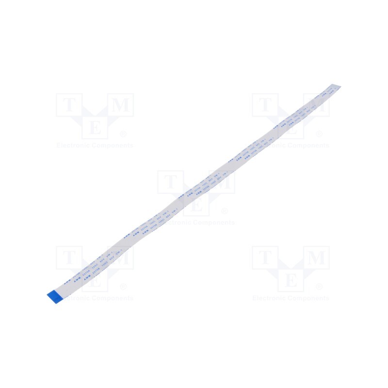 1 pcs x Global Connector Technology (GCT) - 05-20-D-0304-A-4-06-4-T - FFC cable, Cores: 20, Cable ph: 0.5mm, L: 304mm, 60V, Plat