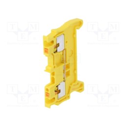 1 pcs x PHOENIX CONTACT - PT 1,5/S YE – 3208130 - Splice terminal: rail, 0.14÷1.5mm2, ways: 1, terminals: 2, yellow