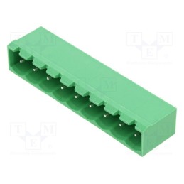 1 pcs x AMPHENOL ANYTEK - OQ0954500000G - Pluggable terminal block, 5.08mm, ways: 9, straight, socket, male