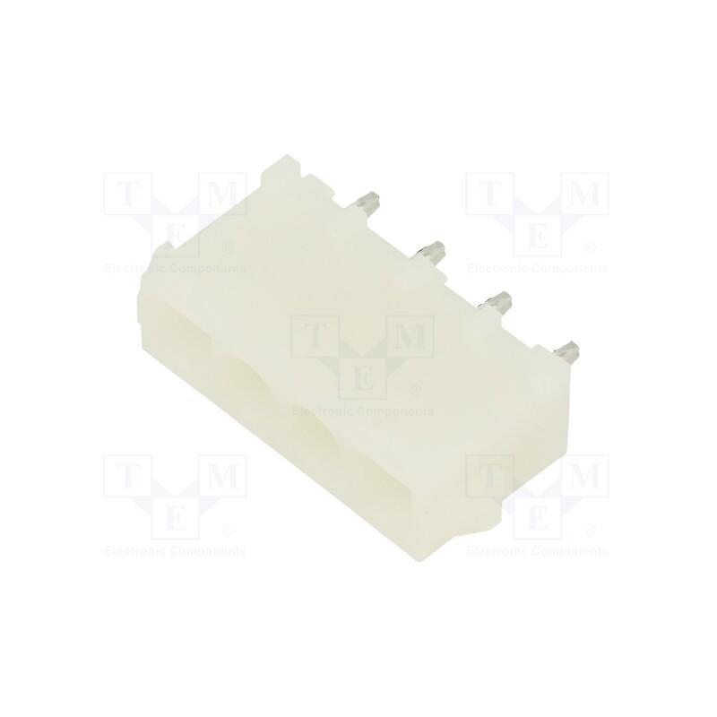 1 pcs x TE Connectivity - 350761-4 - 04P UMNL HDR ASSY PC