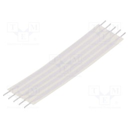 1 pcs x TE Connectivity - 9-6474612-3 - Connector: jumper cable, Cable ph: 2.54mm, L: 50.8mm, straight