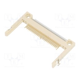 1 pcs x ATTEND - 101D-TAAA-R01 - Connector: for cards, Compact Flash, SMT, gold flash, LCP, 40mΩ