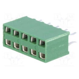 1 pcs x TE Connectivity - 215307-5 - Socket, pin strips, HV-100, female, PIN: 10, straight, 2.54mm, THT