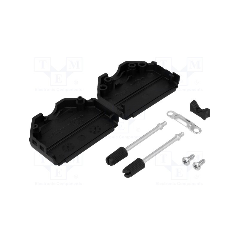 1 pcs x ENCITECH - 6260-0101-03 - Enclosure: for D-Sub connectors, D-Sub 25pin,D-Sub HD 44pin