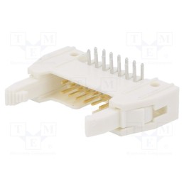 1 pcs x Amphenol Communications Solutions - 71922-114LF - Socket, IDC, male, PIN: 14, with ejector, 2.54mm, THT, Quickie, FCI