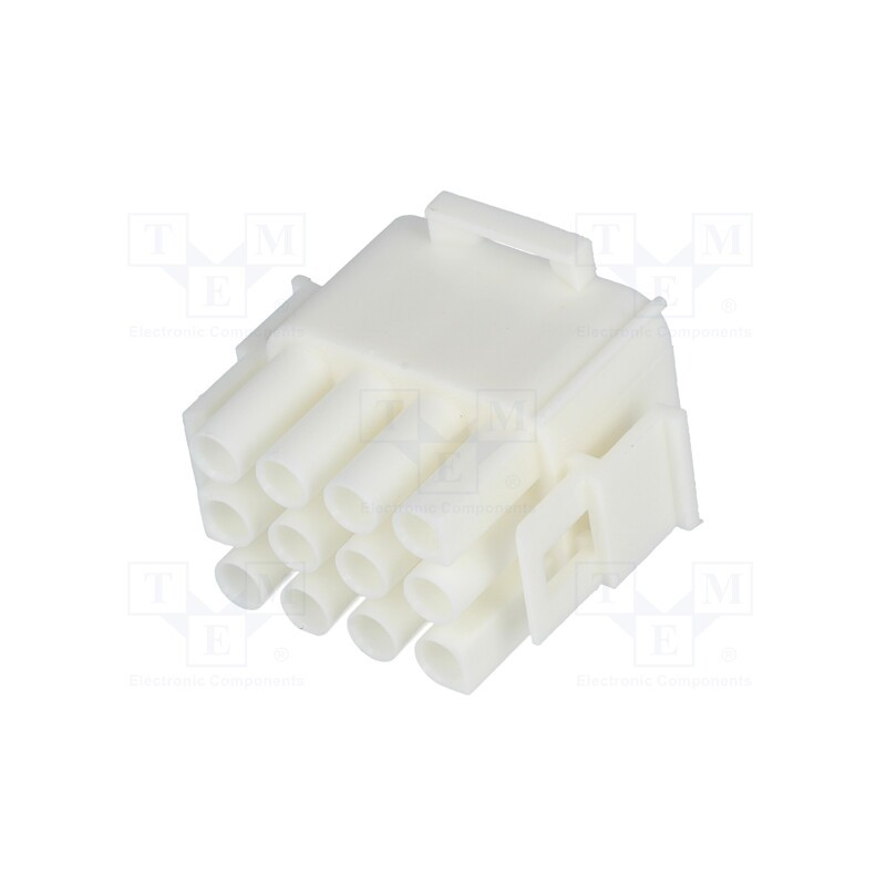 1 pcs x TE Connectivity - 350735-4 - Plug, wire-wire, male/female, Universal MATE-N-LOK, 6.35mm, 600V
