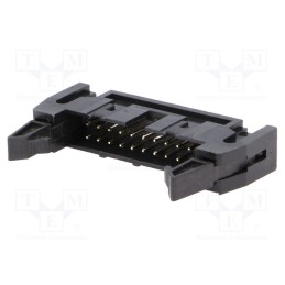 1 pcs x Amphenol Communications Solutions - T816120A1S102CEU - Socket, IDC, male, PIN: 20, straight, with ejector, THT, 2.54mm