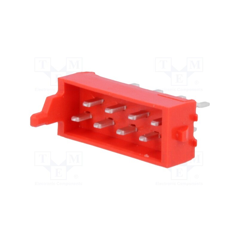 1 pcs x TE Connectivity - 7-215464-8 - Micro-MaTch, socket, male, PIN: 8, THT, on PCBs, 1.5A, Layout: 2x4